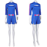 Zombies 4(2025) Addison Tenue Bleue Cosplay Costume