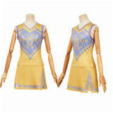 Zombies 4(2025) Addison Uniforme Jaune des Pom-pom Girls Cosplay Costume