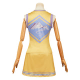Zombies 4(2025) Addison Uniforme Jaune des Pom-pom Girls Cosplay Costume