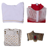 Zombies 4(2025) Nova Tenue Blanche et Rouge Cosplay Costume