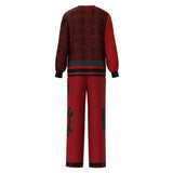 Zombies 4(2025) Victor Tenue Rouge et Noire Cosplay Costume Ver.2