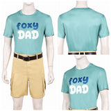 Zootopia 2(2025) Nick Wilde Tenue Bleue et Jaune Cosplay Costume