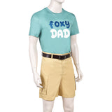 Zootopia 2(2025) Nick Wilde Tenue Bleue et Jaune Cosplay Costume