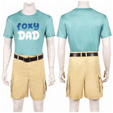 Zootopia 2(2025) Nick Wilde Tenue Bleue et Jaune Cosplay Costume