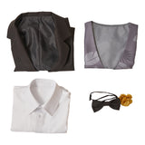 Zootopia 2(2025) Nick Wilde Veste Noire+Chemise Blanche Cosplay Costume