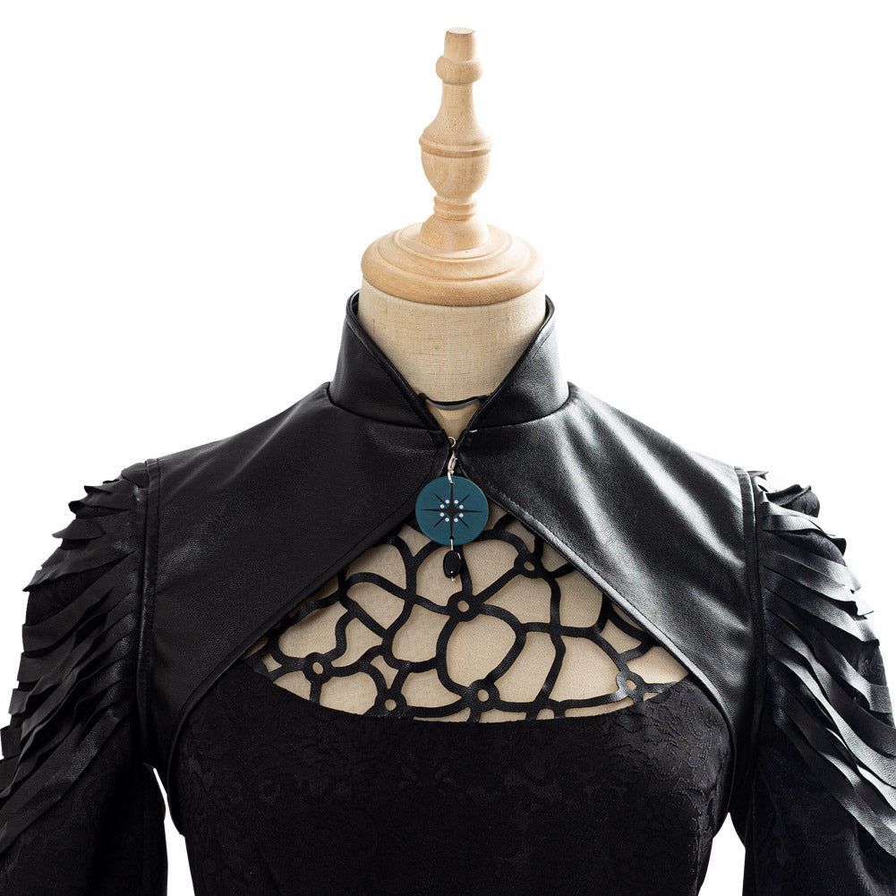 The Witcher Yennefer Robe Noire Cosplay Costume