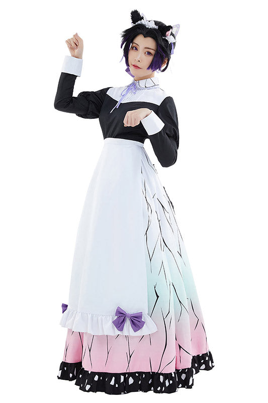 Kimetsu no Yaiba Kochou Shinobu Maid Costume Design Original Cosplay Costume