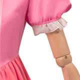 Film Super Mario Bros Princess Peach Robe Design Original Cosplay Costume