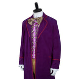 1971 Charlie et la Chocolaterie Willy Wonka Ensemble Violet Cosplay Costume