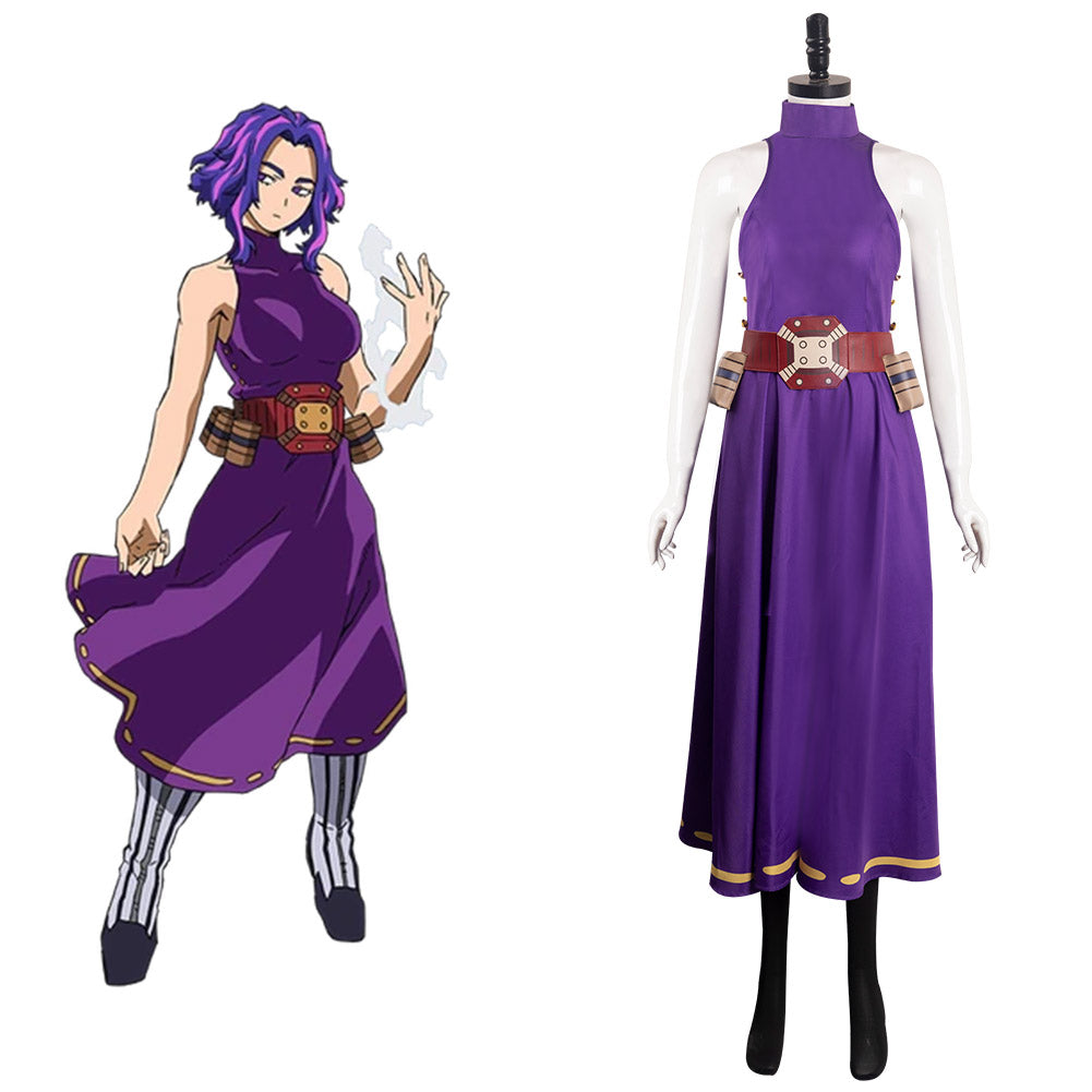 My Hero Academia Kaina Tsutsumi Lady Nagant Violet Cosplay Costume
