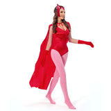 WandaVision Scarlet Witch Wanda Cosplay Costume