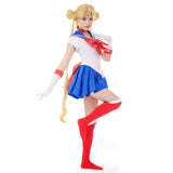 Sailor Moon Tsukino Usagi Uniforme Halloween Carnaval Cosplay Costume