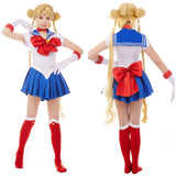 Sailor Moon Tsukino Usagi Uniforme Halloween Carnaval Cosplay Costume