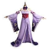 Genshin Impact Raiden Witch Robe Sorcière Shogun Cosplay Costume Halloween Carnival