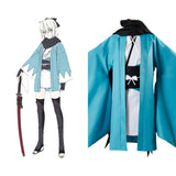 Fate Grand Order Sakura Saber Okita Sōji Kimono Cosplay Costume