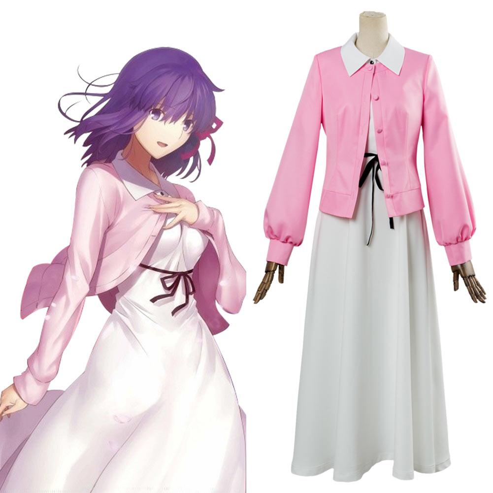 Fate/Stay Night Sakura Robe Cosplay Costume