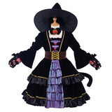 Sorcière Chat Enfant Cosplay Costume