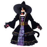 Sorcière Chat Enfant Cosplay Costume