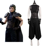 Crisis Core Final Fantasy VII FF7 Reunion Zack Uniform Noir Cosplay Costume