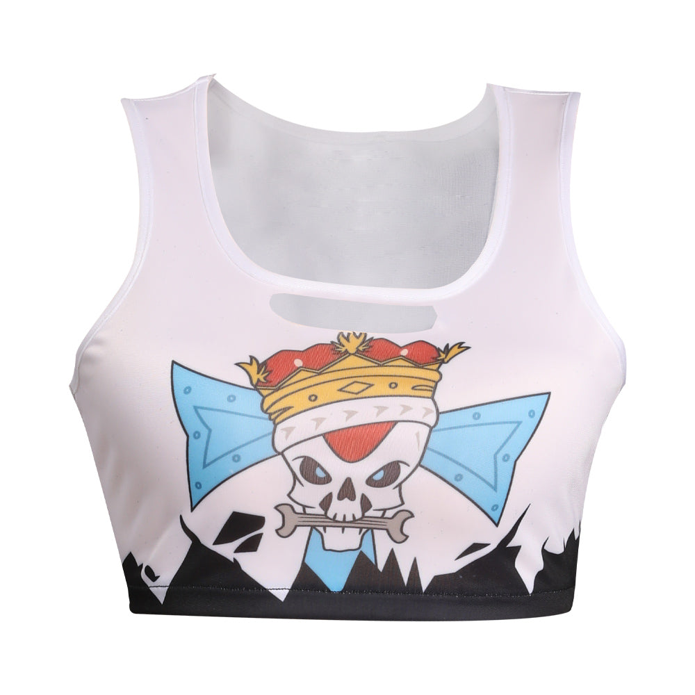 Overwatch OW Junker Queen Gilet T-shirt Costume Halloween Carnival