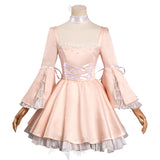 Chobits Rie Tanaka Chi Robe Rose Cosplay Costume Carnaval