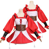 My Hero Academia Ochaco Uraraka Robe Rouge Desgin Original Cosplay Costume Halloween Carnival