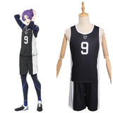 Blue Lock Mikage Reo Veste Shorts Cosplay Costume Carnaval