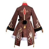 Genshin Impact Hu Tao Fille Lapin Maid Robe Design Original Cosplay Costume