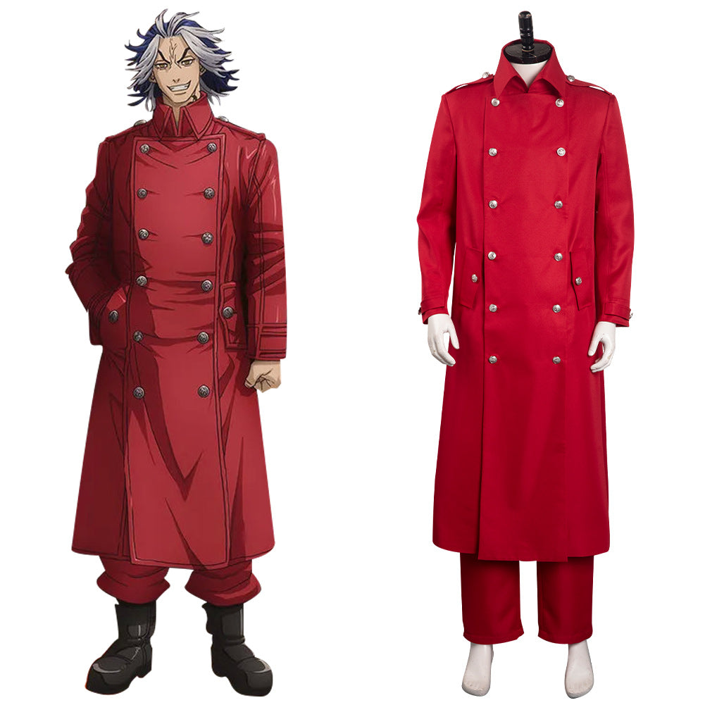 Adulte Tokyo Revengers 2 Daiju Shiba Rouge Homme Cosplay Costume