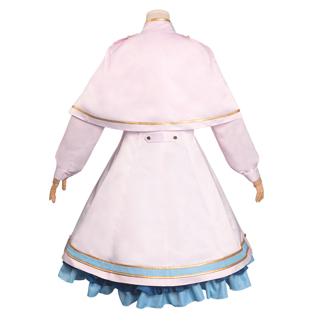 The Magical Revolution of the Reincarnated Princess and the Genius Young Lady Euphyllia Magenta Robe Cosplay Costume