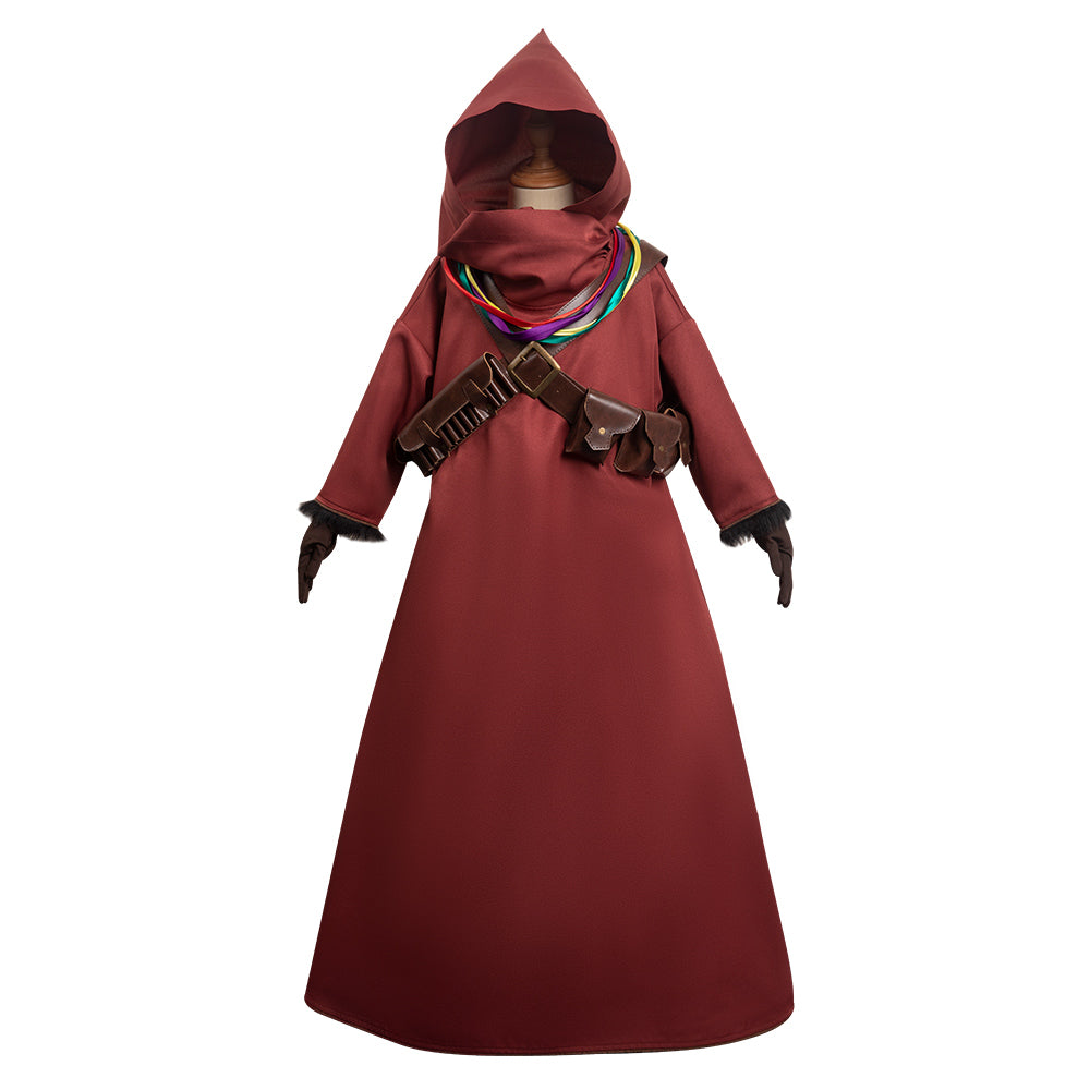The Mandalorian 3 Star Wars Jawa Rouge Femme Cosplay Costume