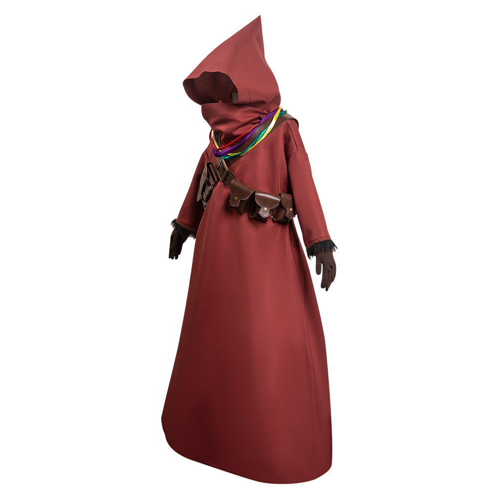 The Mandalorian 3 Star Wars Jawa Rouge Femme Cosplay Costume