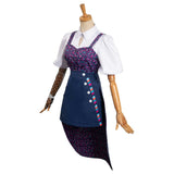 Film Joy Ride Kat Bleu Tenue Cosplay Costume Halloween Carnaval