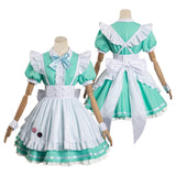 Anime Bocchi the Rock Gotou Hitori Vert Maid Robe Cosplay Costume