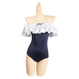 Blue Archive Tsukiyuki Miyako Mailot De Bain Cosplay Costume Carnaval