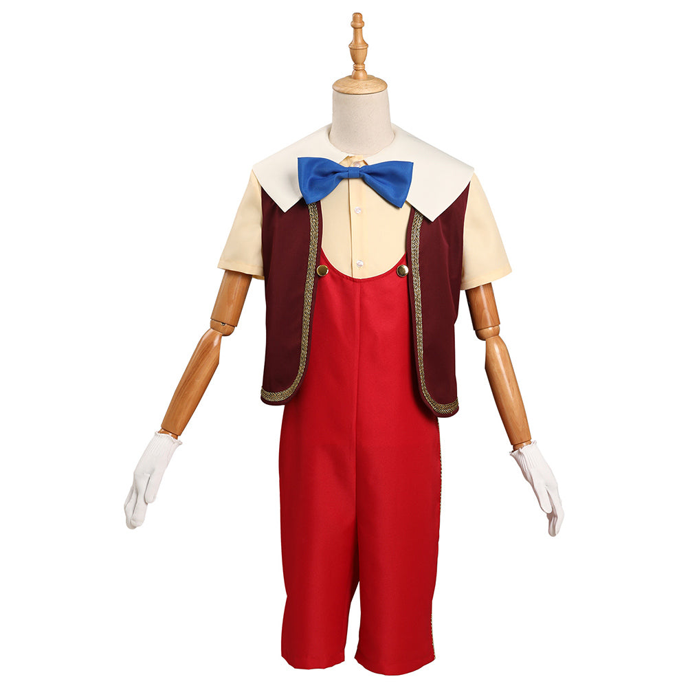 Enfant 2022 Pinocchio Film Pinocchio Cosplay Costume