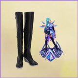LOL League of Legends K/DA Seraphine Bottes Cosplay Chaussures