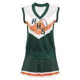 Enfant Stranger Things Season 4 Hawkins High School Cheerleaders Robe Cosplay Costume Halloween Carnival