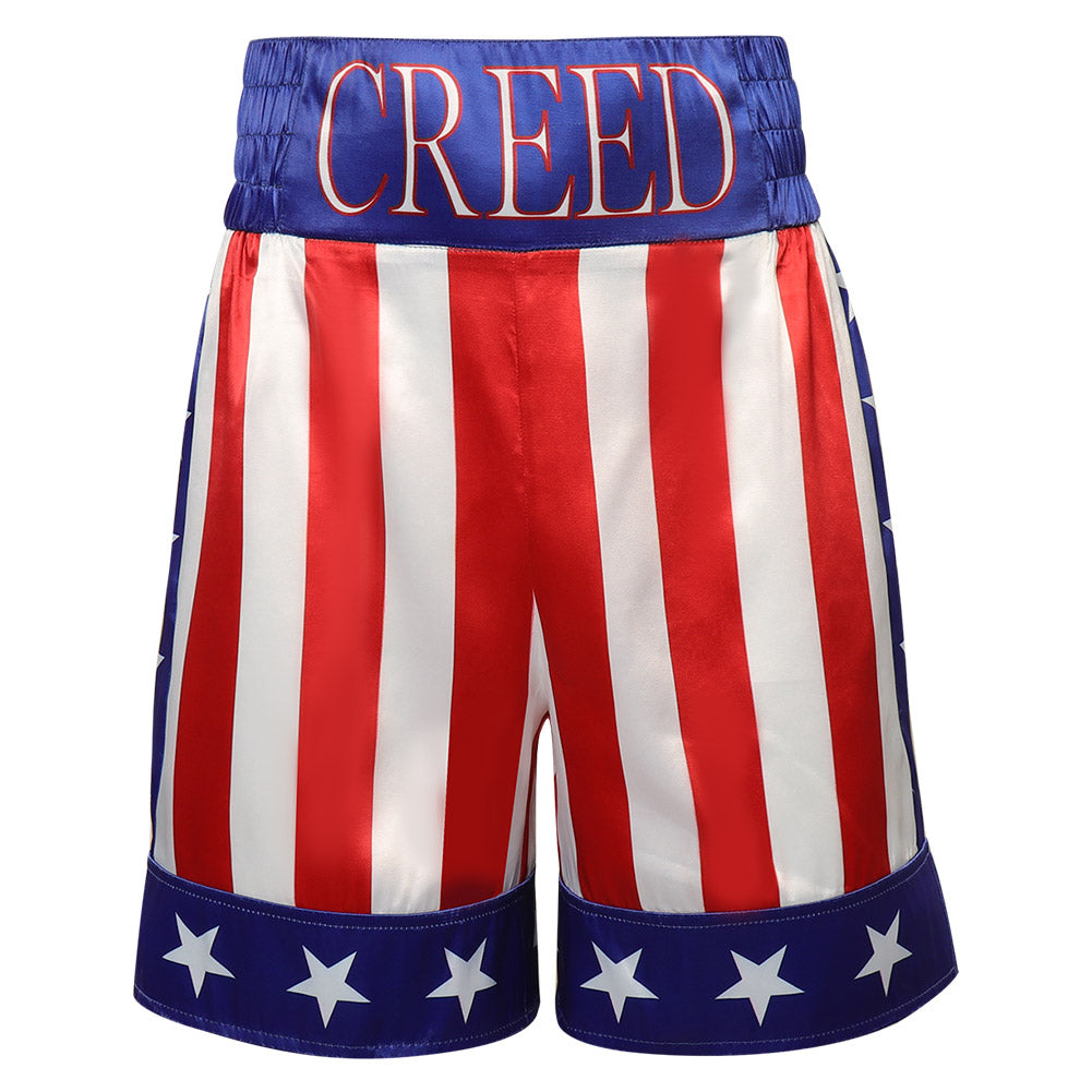 Film Creed 3 Adonis Creed Shorts Adulte Homme Cosplay Costume