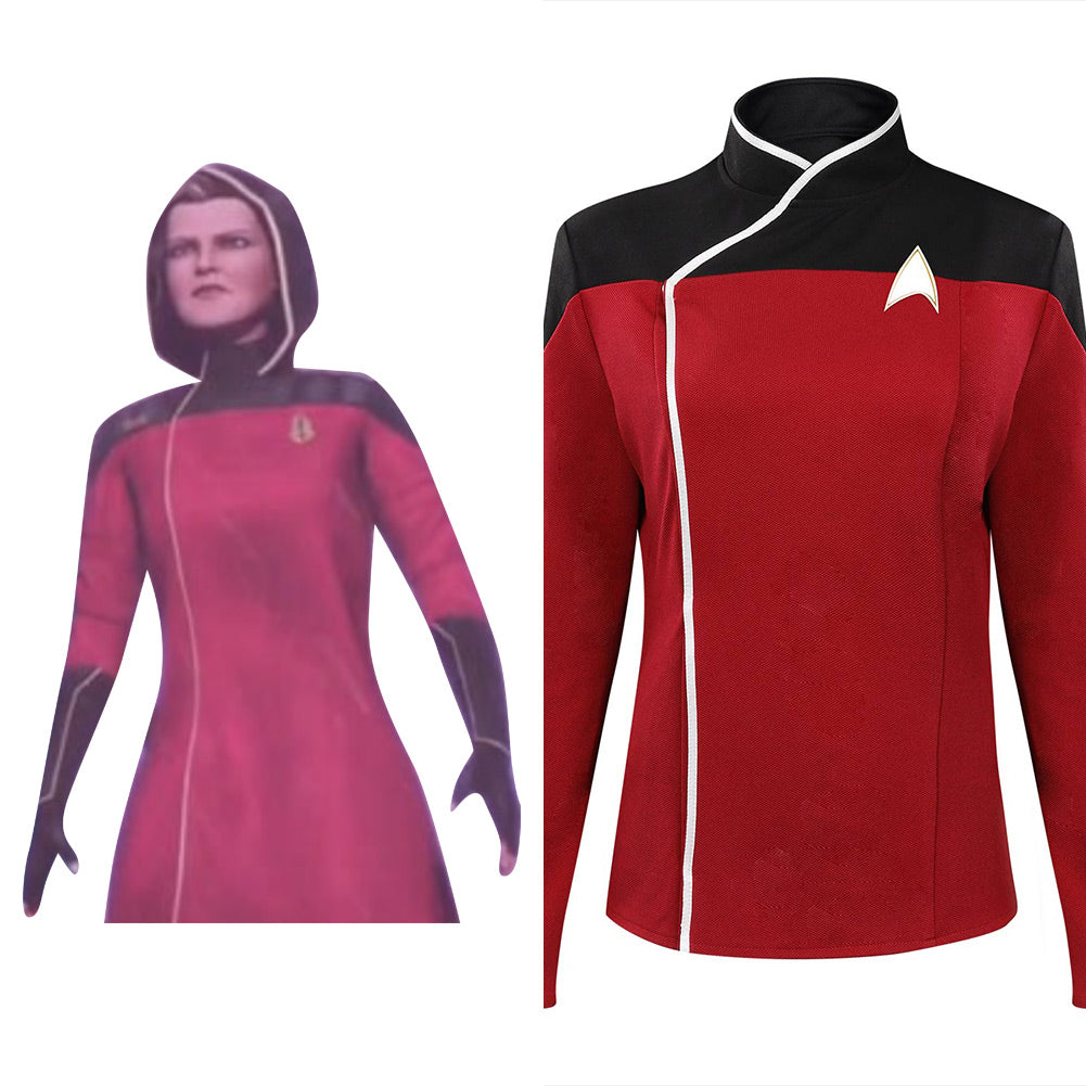 Adulte Star Trek: Prodigy Vest Rouge Cosplay Costume