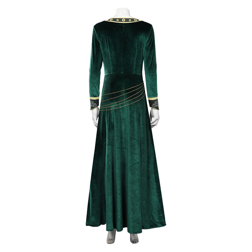 The Lord of the Rings: The Rings of Power Galadriel Femme Robe Cosplay Costume