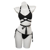 Wednesday Adams Wednesday Maillot De Bain Cosplay Costume Carnaval