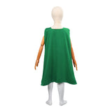 Enfant Le Chat potté 2 : La Dernière Quête Cape Vert Cosplay Costume