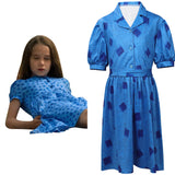 Matilda Matilda Robe Bleu Cosplay Costume Carnaval