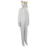 Suzume Locking Daijin Sadaijin Pyjama Blanc Cosplay Costume