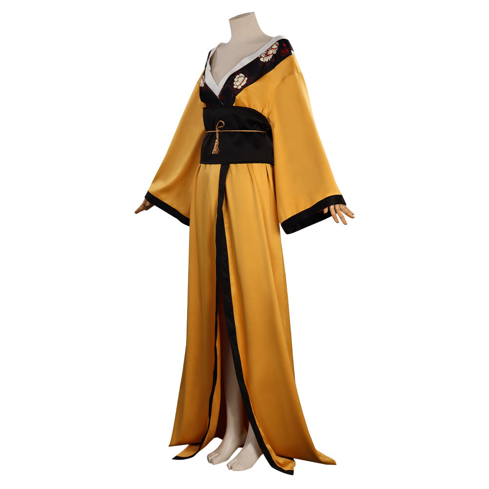 The Witcher 3: Wild Hunt Ciri Cosplay Costume Kimono
