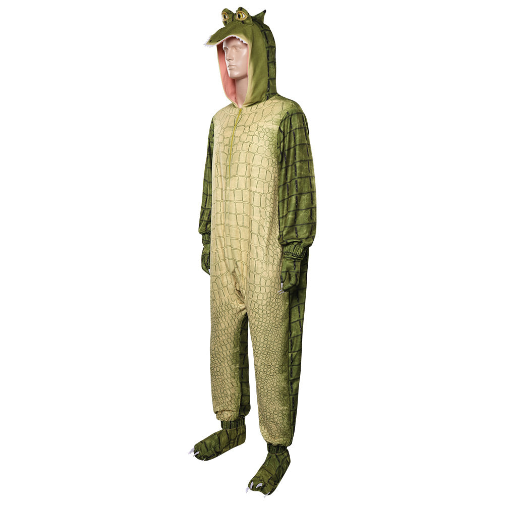 Lyle Crocodile Adult & Adulte Combinaison Pyjama Design Original Cosplay Costume  Halloween Carnival
