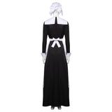 Adulte Wednesday Addams Maid Robe Cosplay Costume