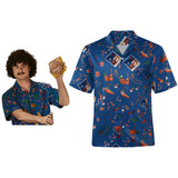 Adulte Weird Al Yankovic Al T-Shirt Bleu Cosplay Costume
