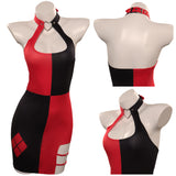 Adulte Quinzel Harley Sexy Robe Cosplay Costume